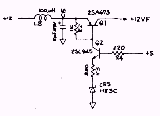 [Write amplifier schematic]